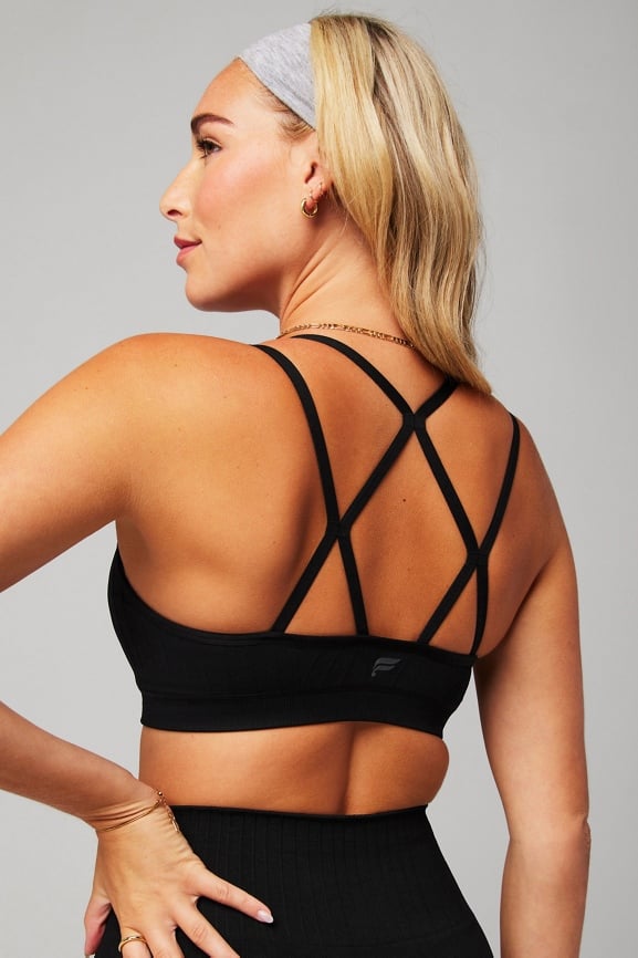 Sujetador de bajo impacto Seamless Strappy