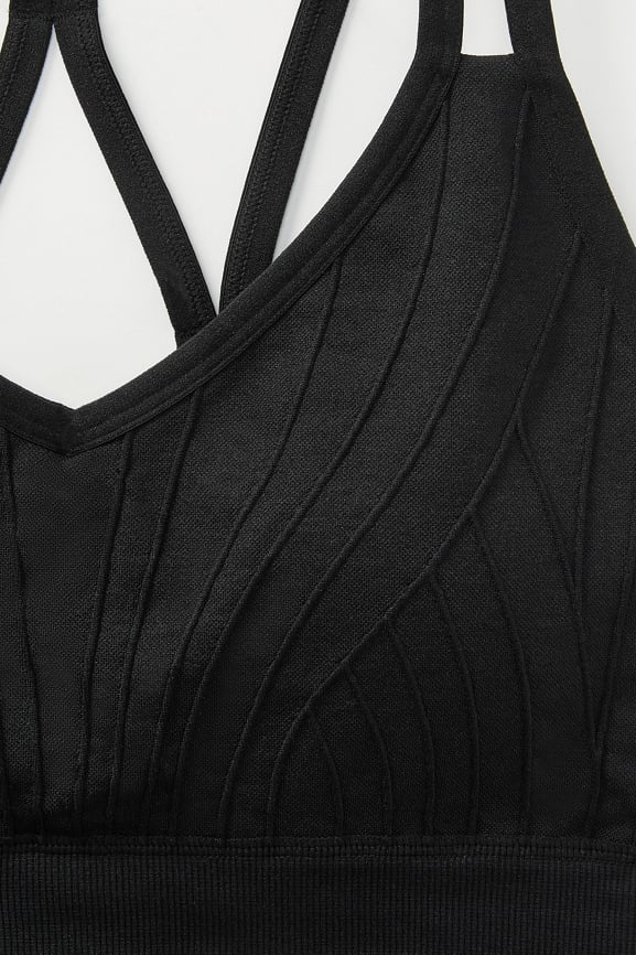 Sujetador de bajo impacto Seamless Strappy