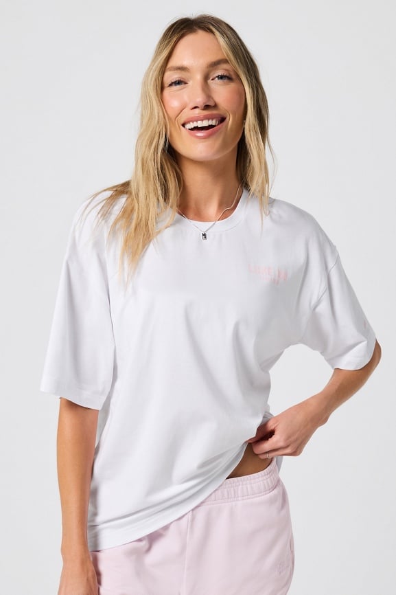 Camiseta oversize 24-7 Luxe