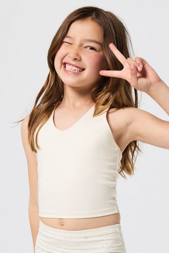 Girls Motion365+ Cropped Tank