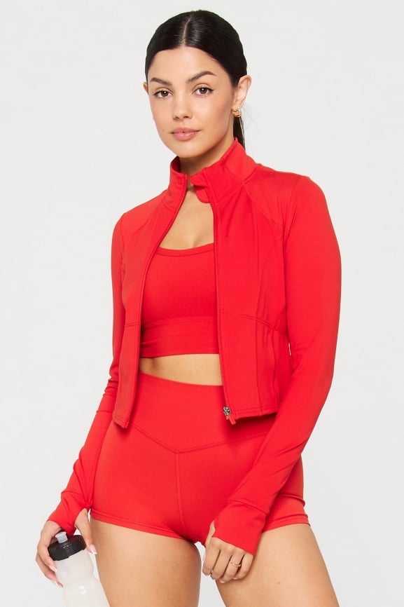 Perfect Storm Cropped Train Jacket
