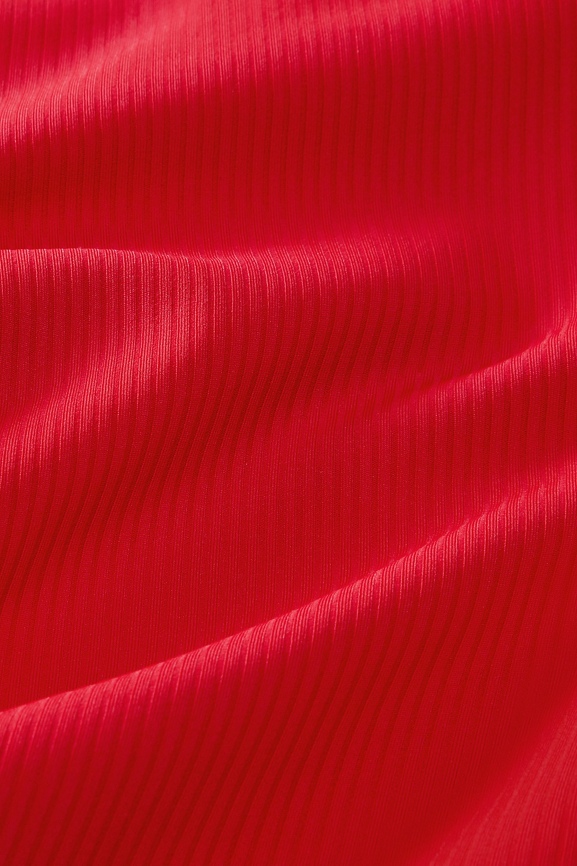 Legging 7/8 de cintura alta Rib Oasis Crossover