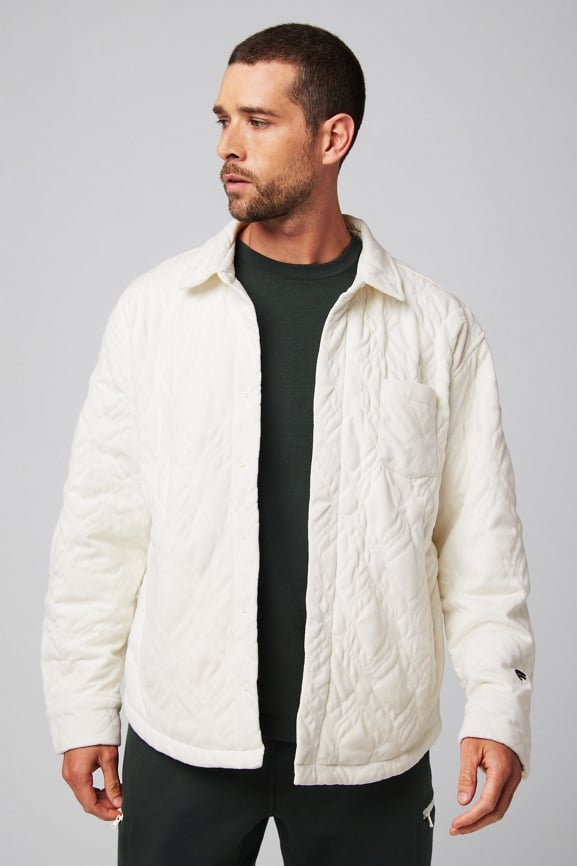 The Quilted Flannel Shirt Jacket