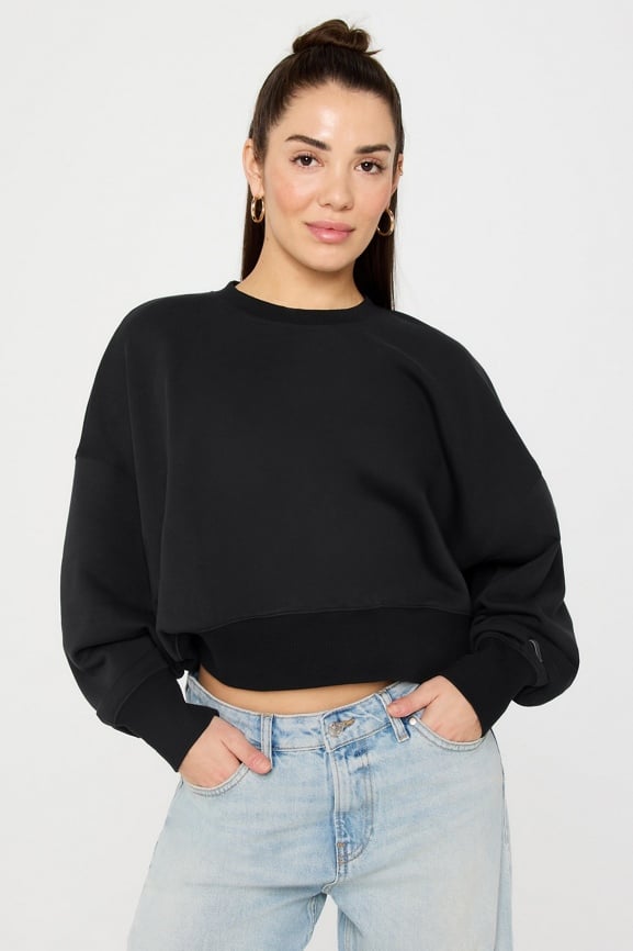Sudadera cuello redondo Year Round Terry