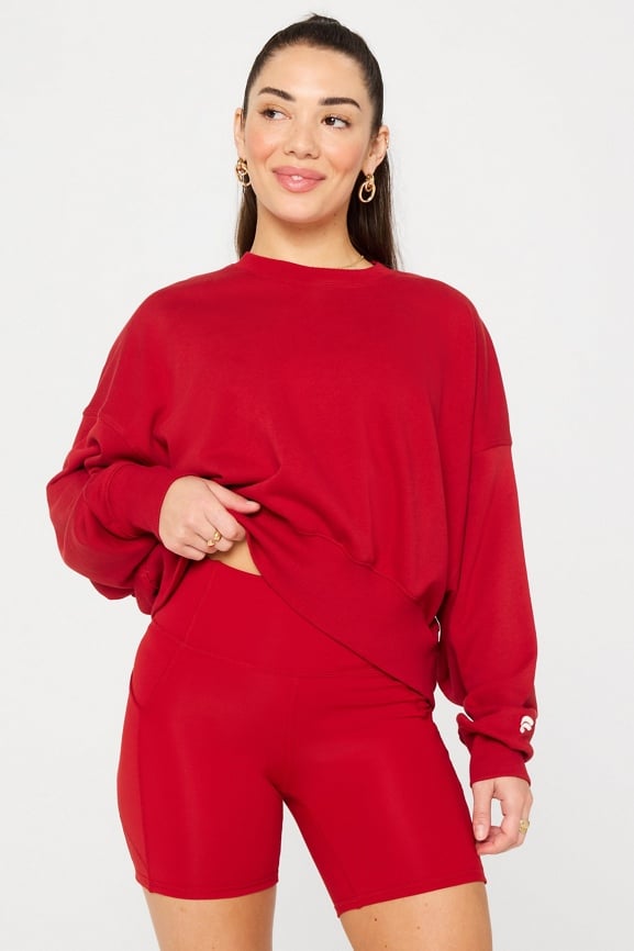 Sudadera cuello redondo Year Round Terry