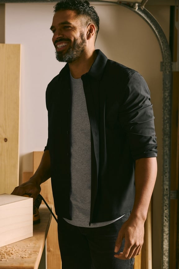 Camisa de manga larga The Don (corte slim)