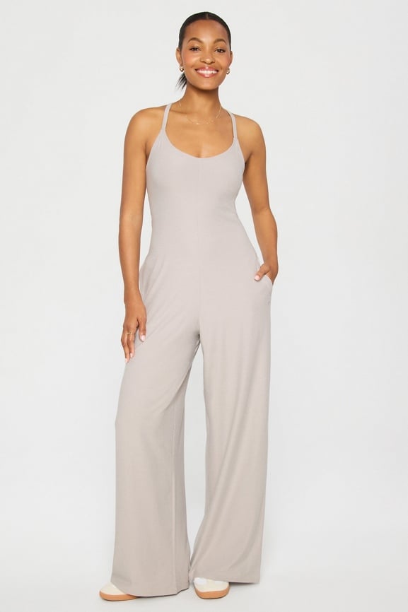 Mono wide leg Cloud Jersey