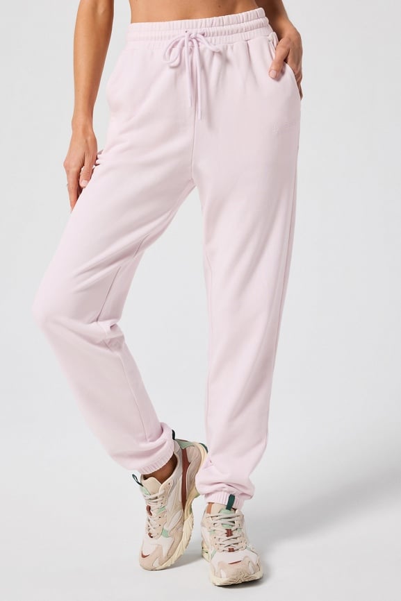 Pantalón de chándal de cintura alta Year Round Terry