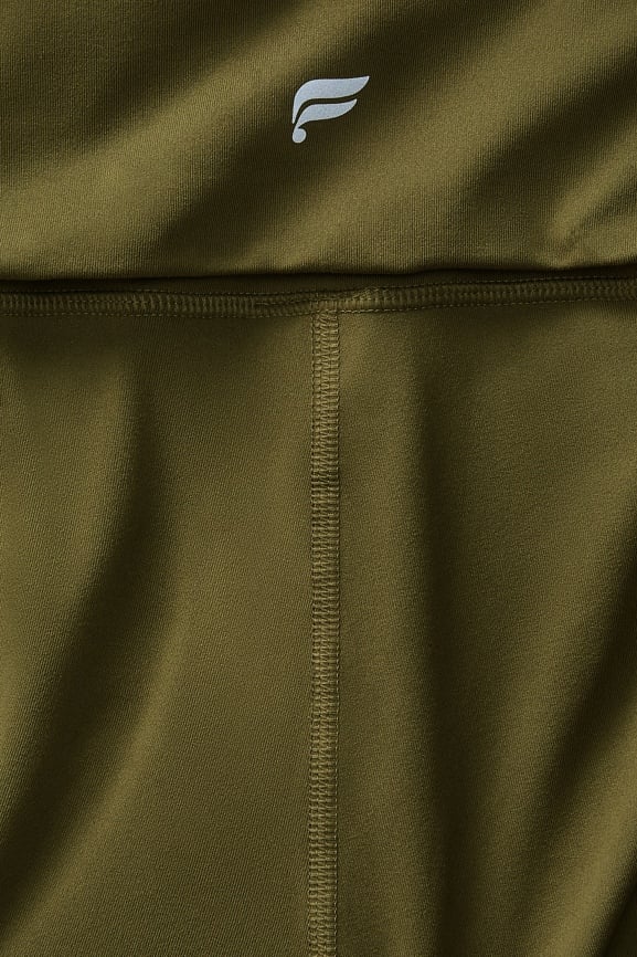 Pantalón de cintura alta plegable PureLuxe