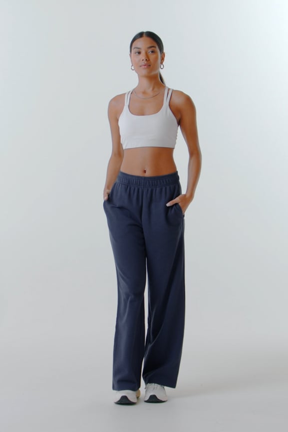 Pantalón wide leg Year Round Terry