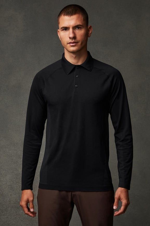 The Training Day Long Sleeve Polo