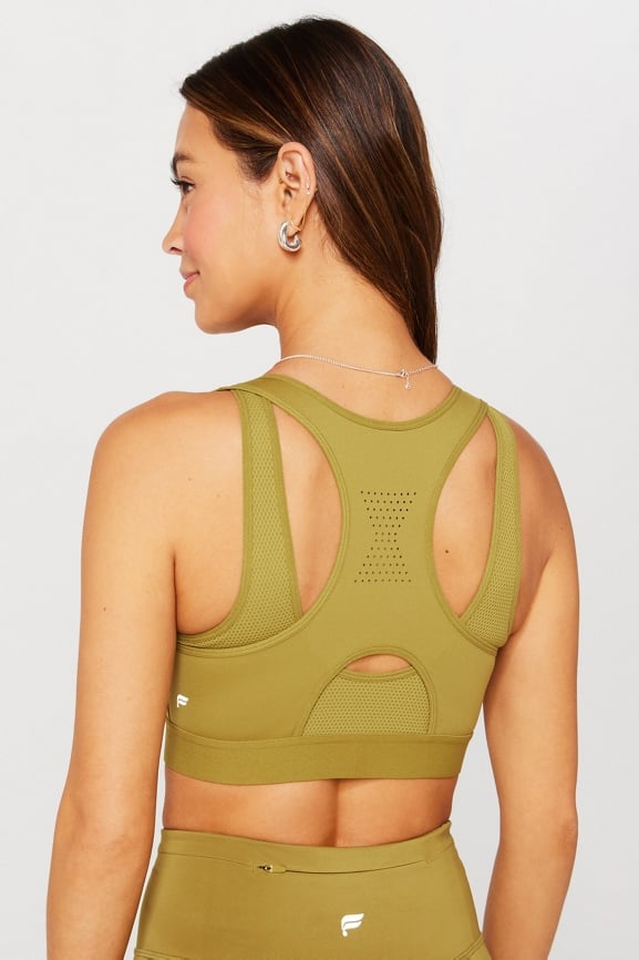 Front Zip High Impact Sports Bra