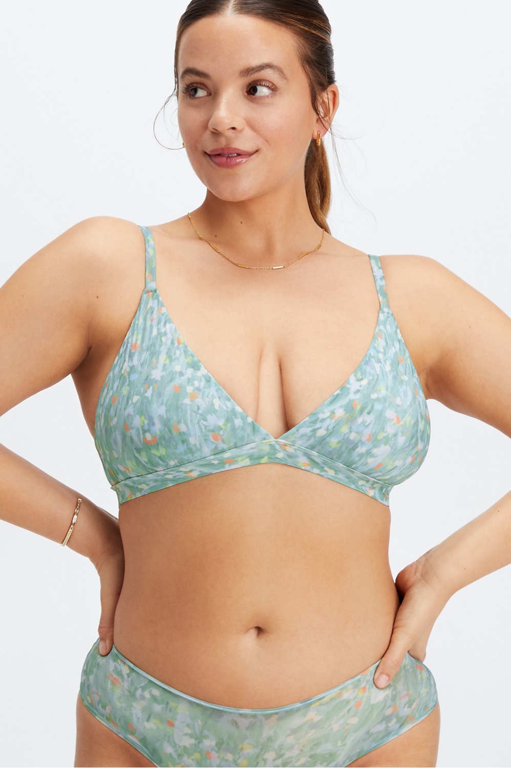 Fine Touch Triangle Bralette