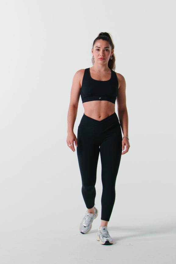 【belle】 Belle Racerback High-Impact Sports Bra - Fabletics