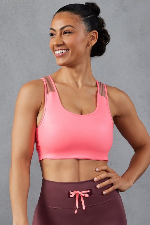Motion365+ Shine Medium Impact Sports Bra - Fabletics