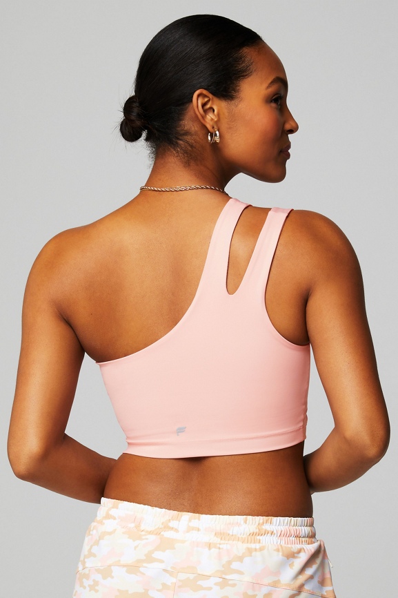 Asymmetrical Double Strap Midi Bra