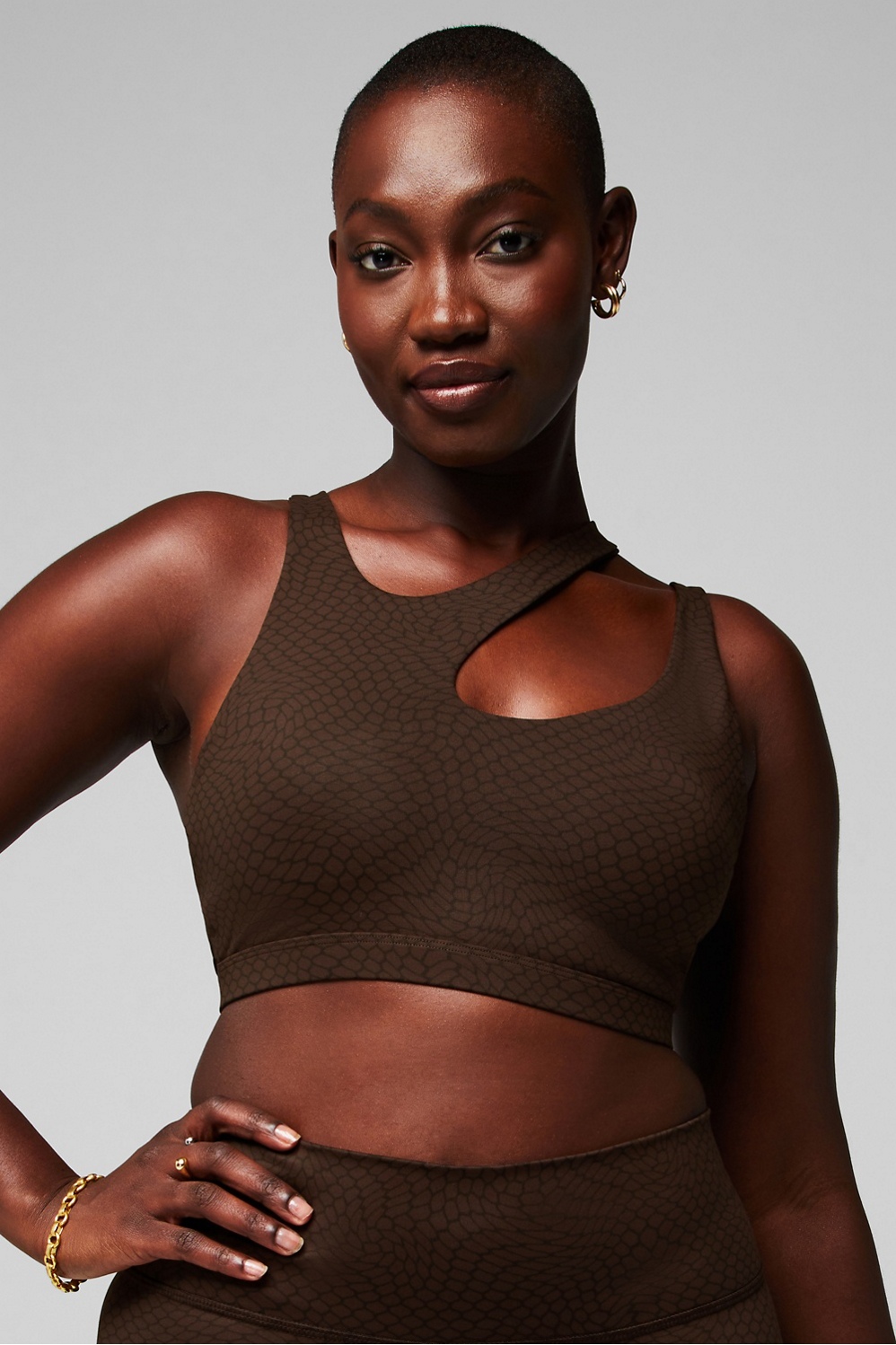 Asymmetric Racerback Low Impact Bra