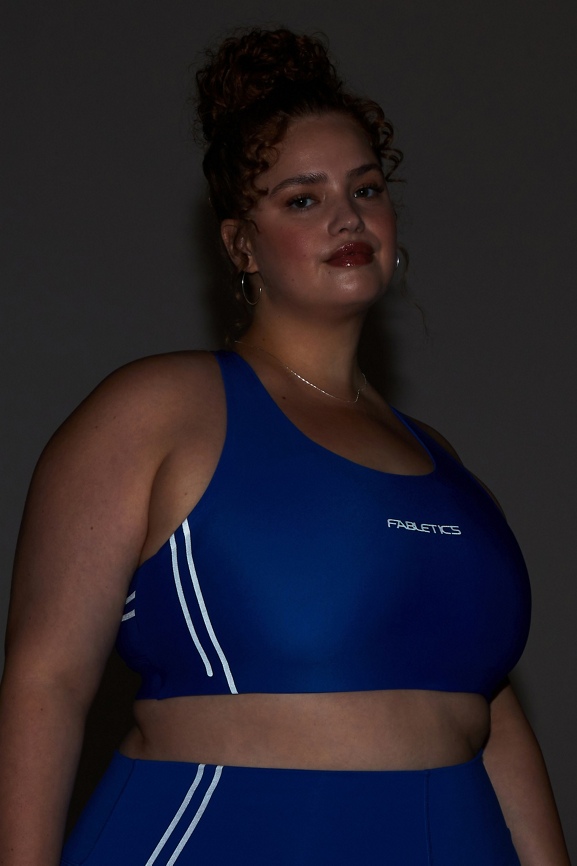 No-Bounce Reflective High Impact Sports Bra