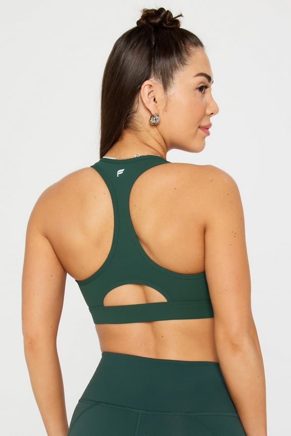 Essential Front Zip Medium Impact Sports Bra