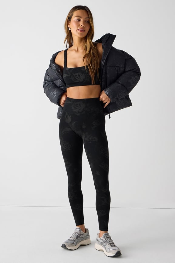 Sleek Seamless Square Neck Low Impact Bra