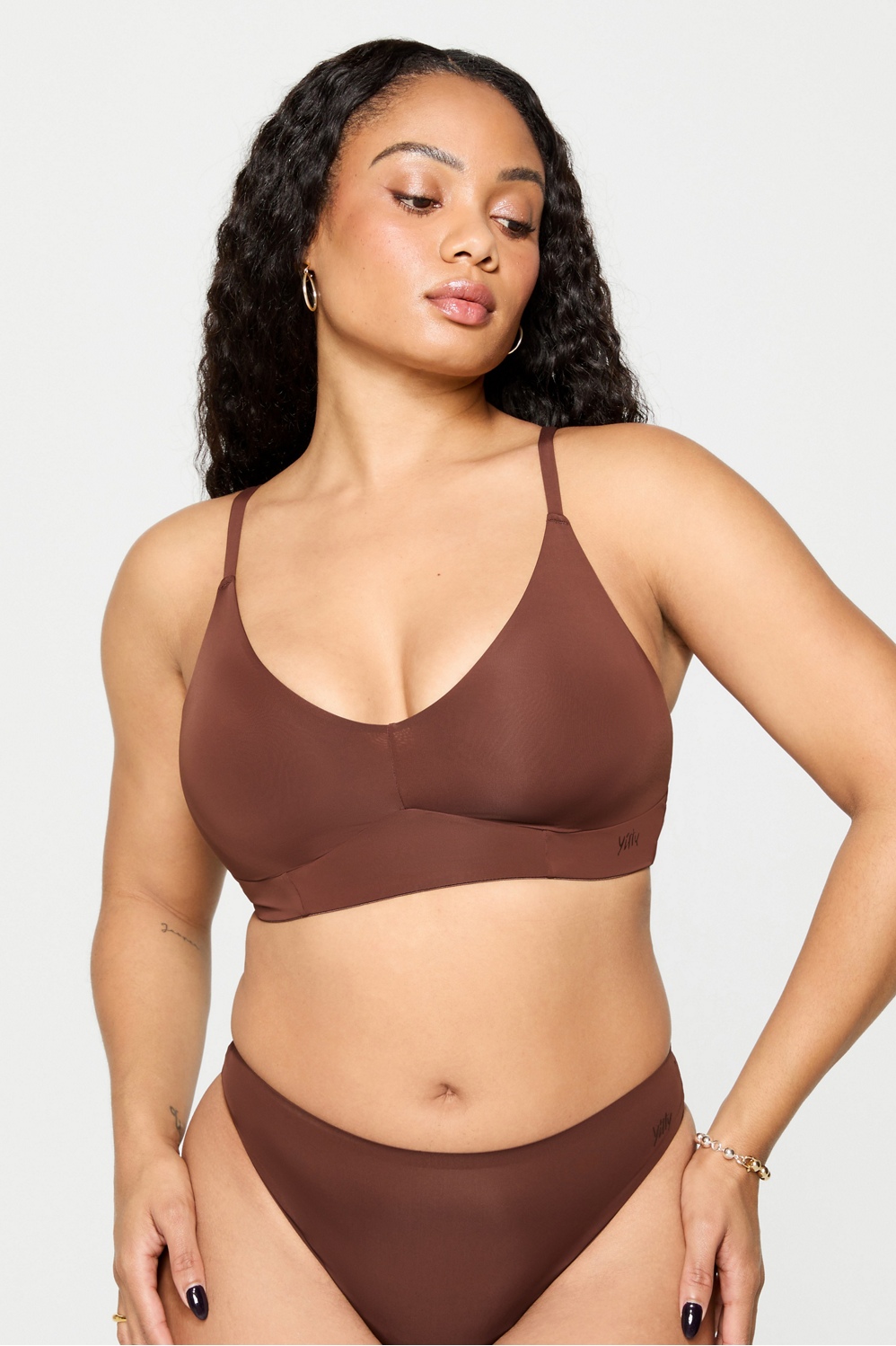 Smoothed Reality Plunge Bra