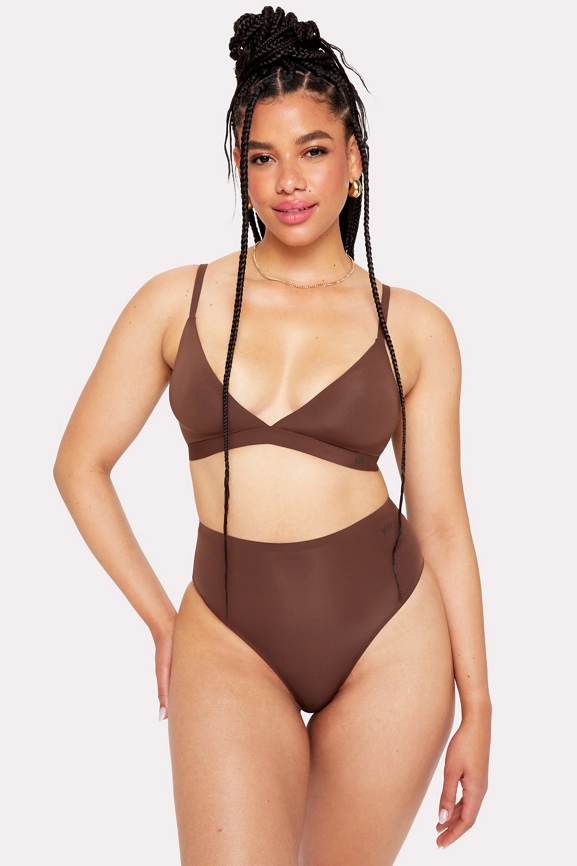 Smoothed Reality Supportive Triangle Bralette