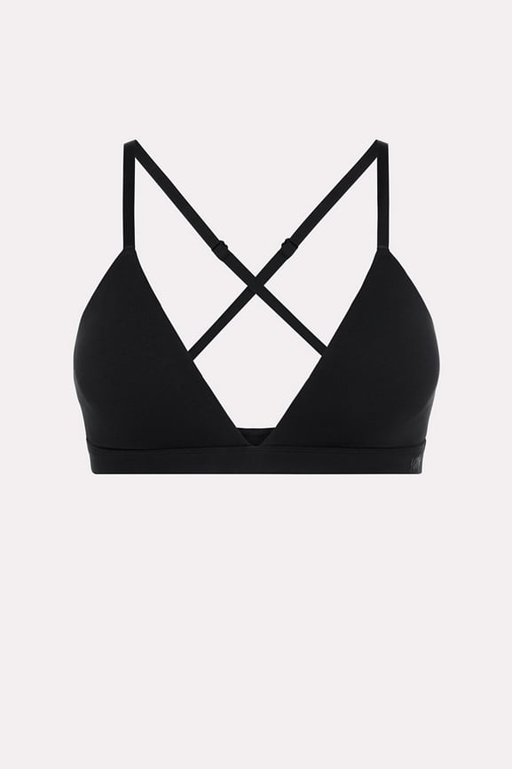 Snug Cotton Triangle Bralette Fabletics