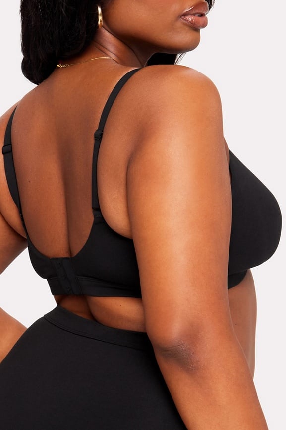 Snug Cotton Triangle Bralette