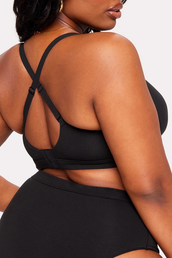 Snug Cotton Triangle Bralette