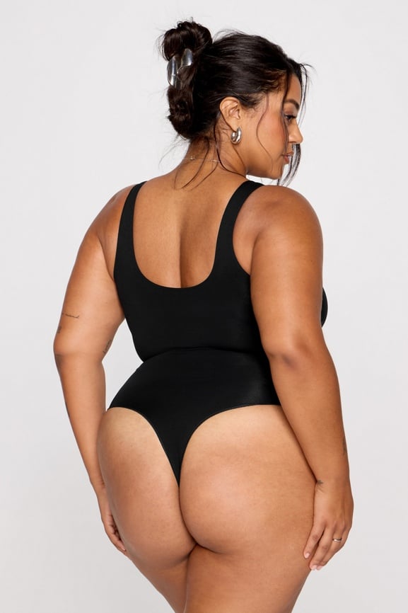 Nearly Naked Shaping Thong Bodysuit