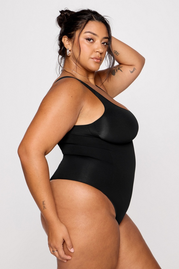 Nearly Naked Shaping Thong Bodysuit
