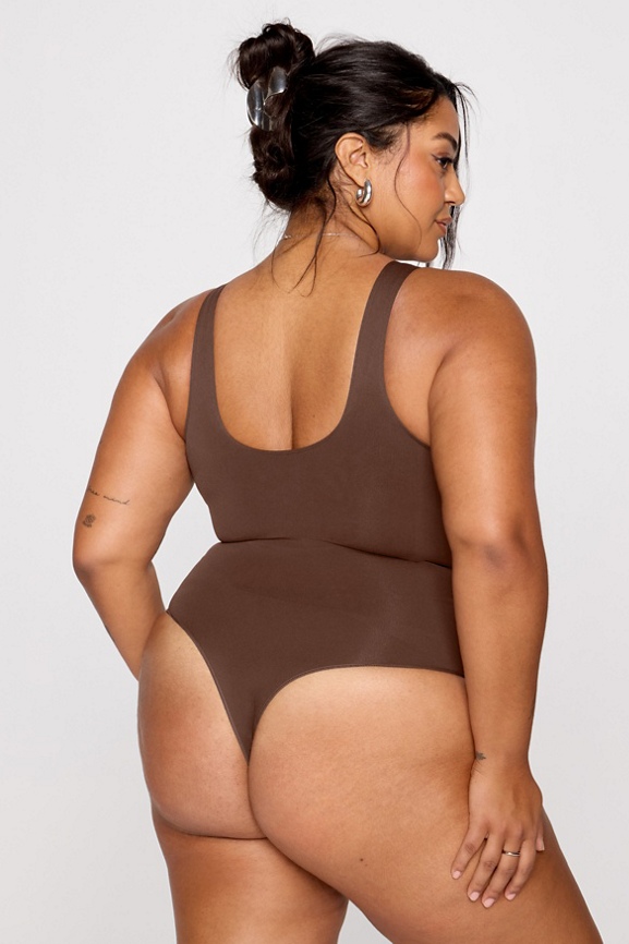 Nearly Naked Shaping Thong Bodysuit