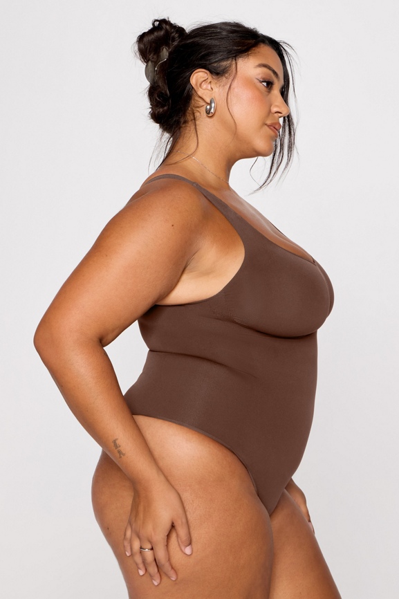 Nearly Naked Shaping Thong Bodysuit