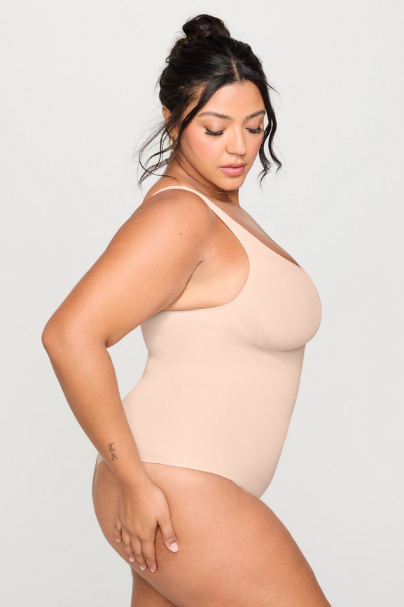 Nearly Naked Shaping Thong Bodysuit