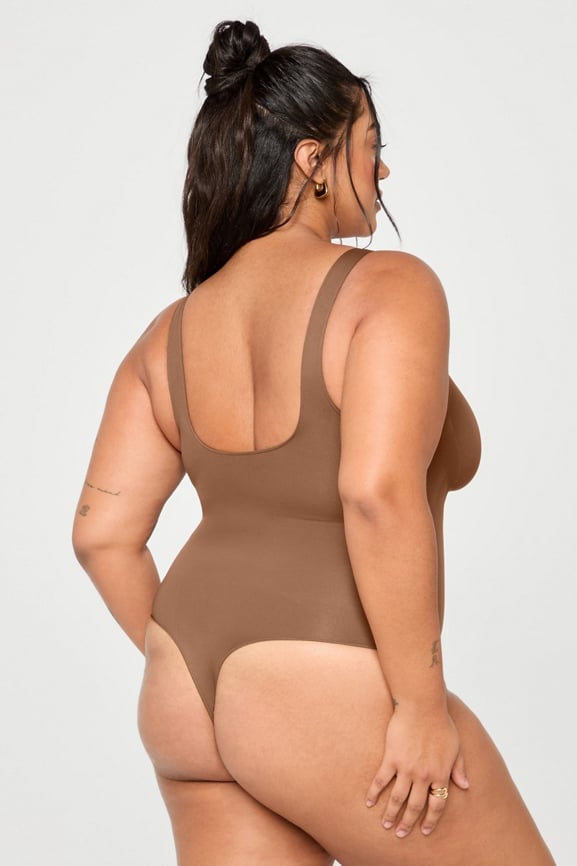 Nearly Naked Shaping Thong Bodysuit