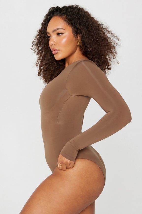 Nearly Naked Shapewear Longsleeve Bodysuit