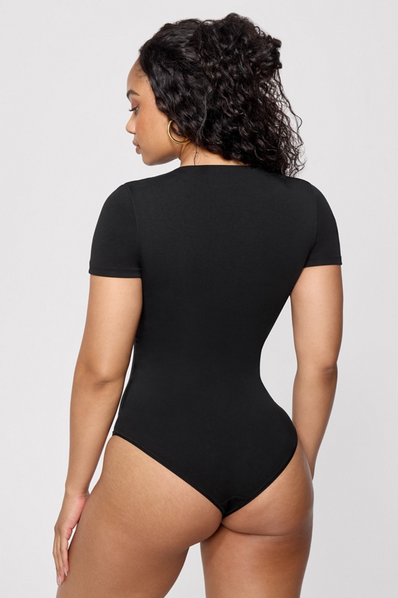 Snug Cotton Short Sleeve Brief Bodysuit