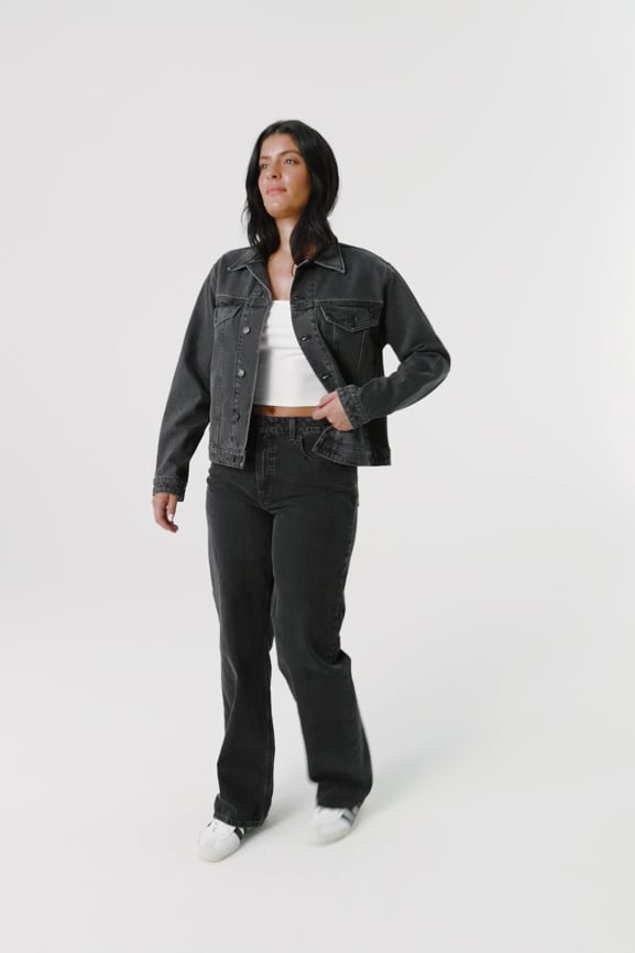 Mid Rise Baggy Jean - Fabletics