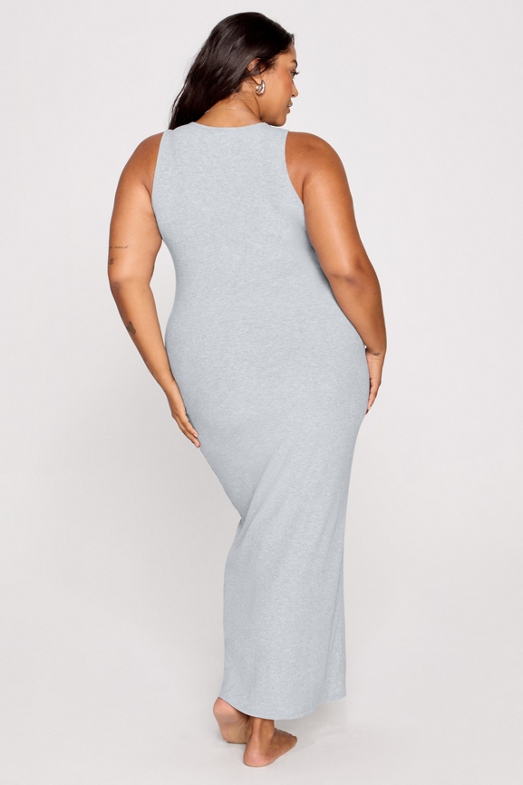 Soft Rib Sleeveless Maxi Dress