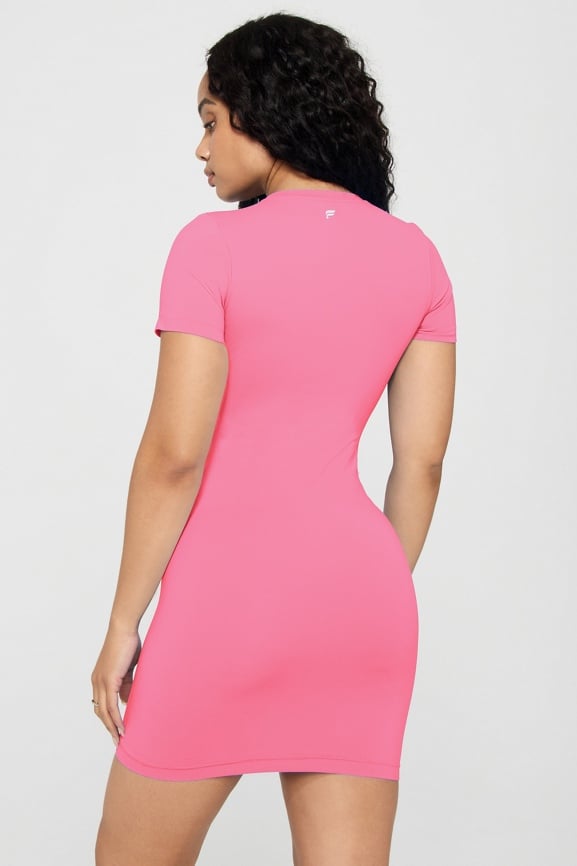 Seamless Short-Sleeve Dress