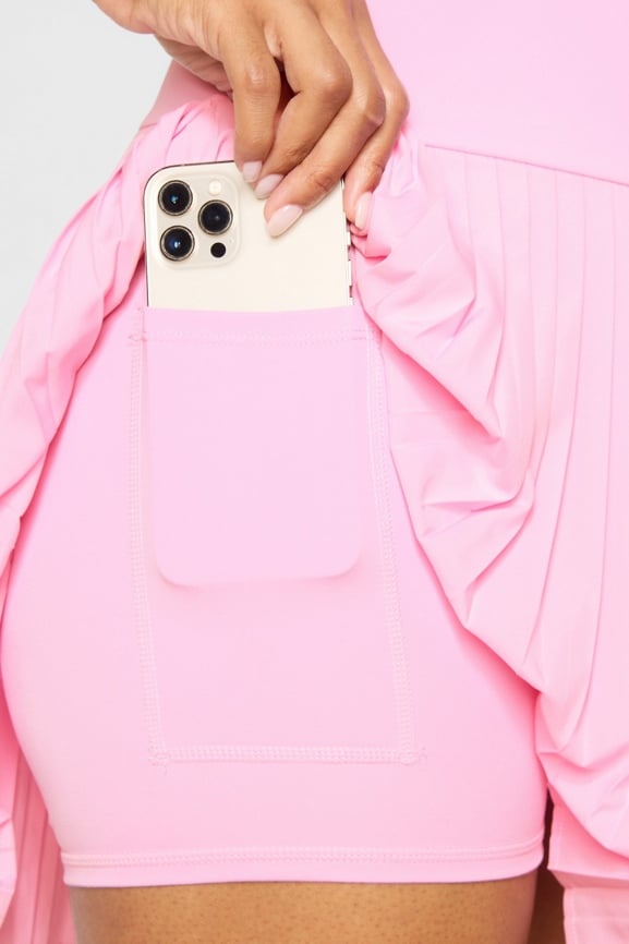 Hot Shot Pleated Dress Mini