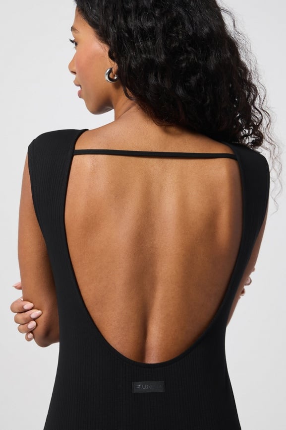 Luxe360 Rib Maxi Dress