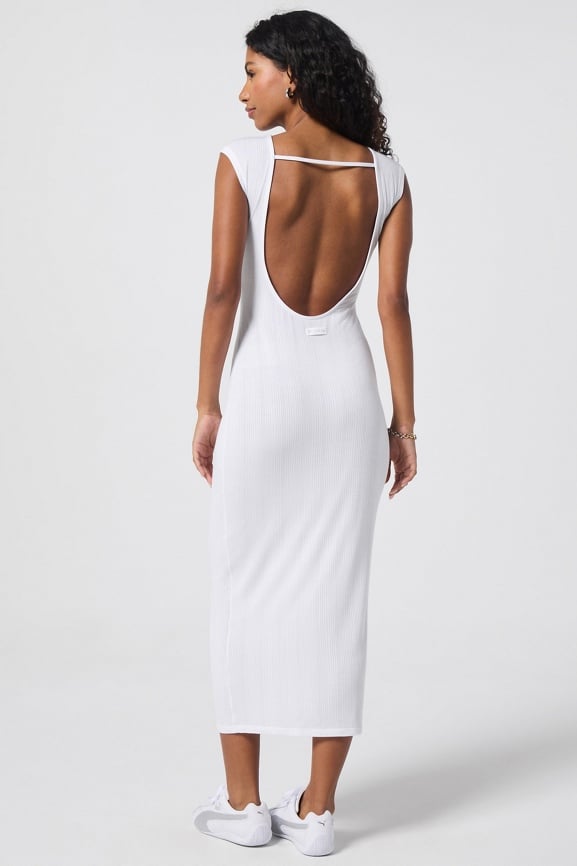 Luxe360 Rib Maxi Dress