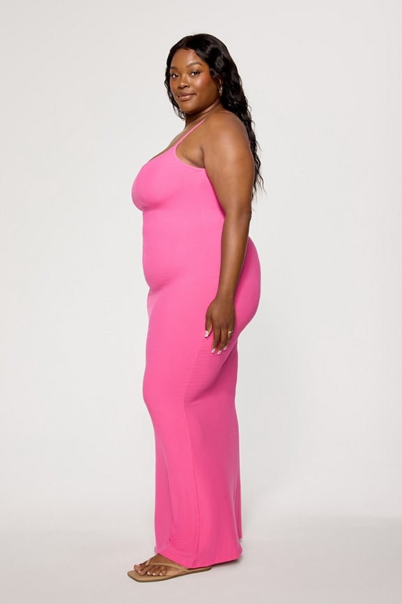 Soft Rib Maxi Dress