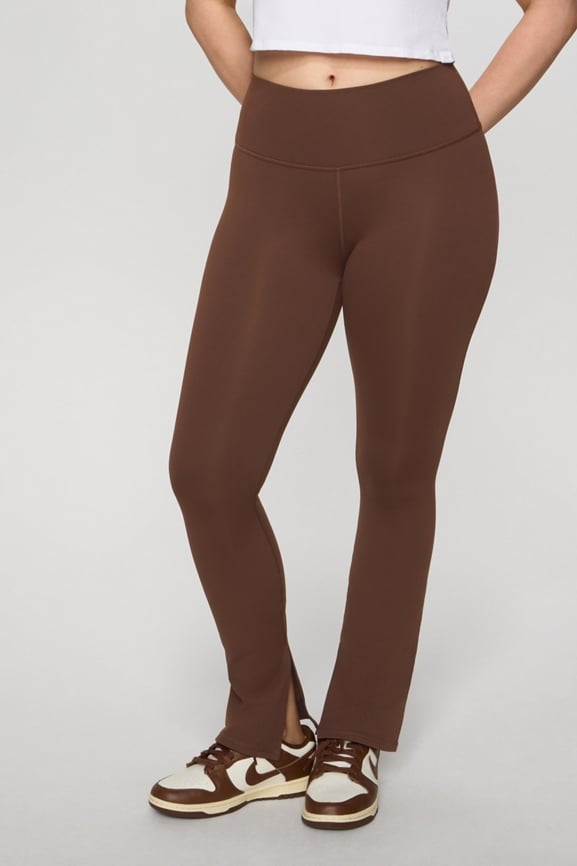 Powerhold Split Flare Legging + All Day Every Day Low Impact Bra 2-Piece Outfit