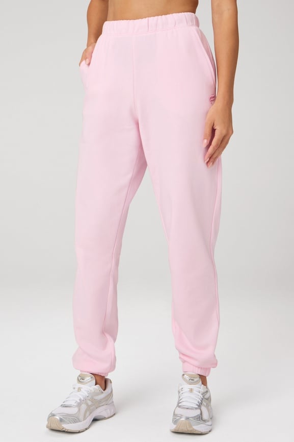 Principal Low Impact Bra & Cozy Fleece Sweatpant 2-Piece Outfit