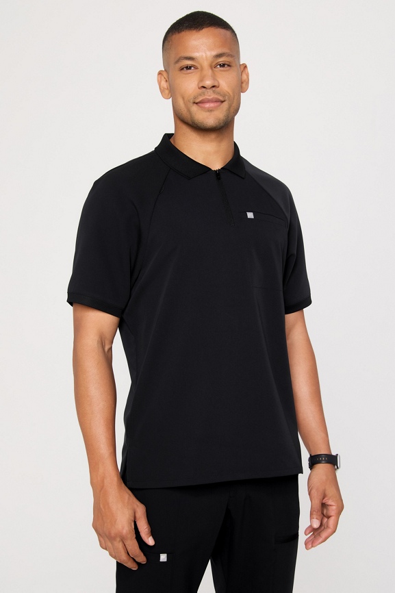 All-Day Scrub Zip Polo + All-Shift Scrub Jogger