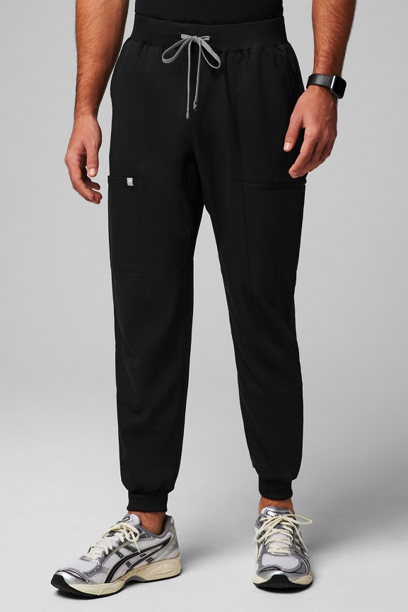 All-Day Scrub Zip Polo + All-Shift Scrub Jogger