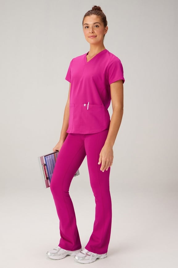 Method 2-Pocket Top + Kick Flare Scrub Pant