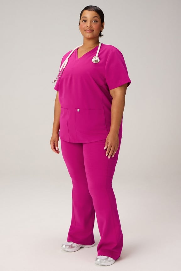 Method 2-Pocket Top + Kick Flare Scrub Pant